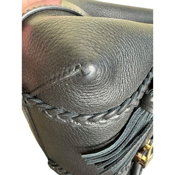 Chloe NWT Penelope Large Top-Handle Bag in Black Smooth Grained Leather - Picture 12 of 16